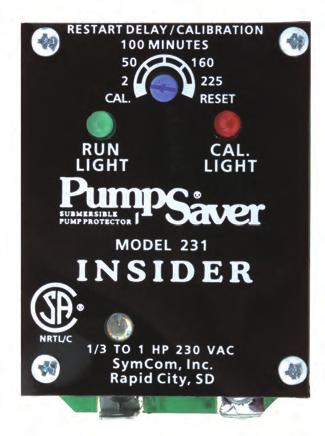 PUMPSAVER INSIDERS PUMPSAVER 111, 233 AND 235 777KWHP 3 PHASE FEATURES Quickly and easily calibrates any submersible or centrifugal pump to jobsite conditions (voltage and current).