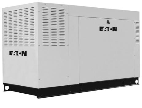 Technical Data TD00405010E Standby Generators Liquid Cooled 45kW EGEN45 Gas Engine Generator Sets Continuous Standby Power Rating: EGEN45 (Steel) - 45 kw 60Hz Naturally Aspirated Gaseous Fueled Meets
