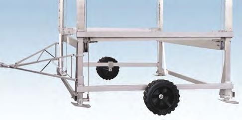 to 3 Transport Kit for easy installation and removal of your lift when not in use; features RGC s