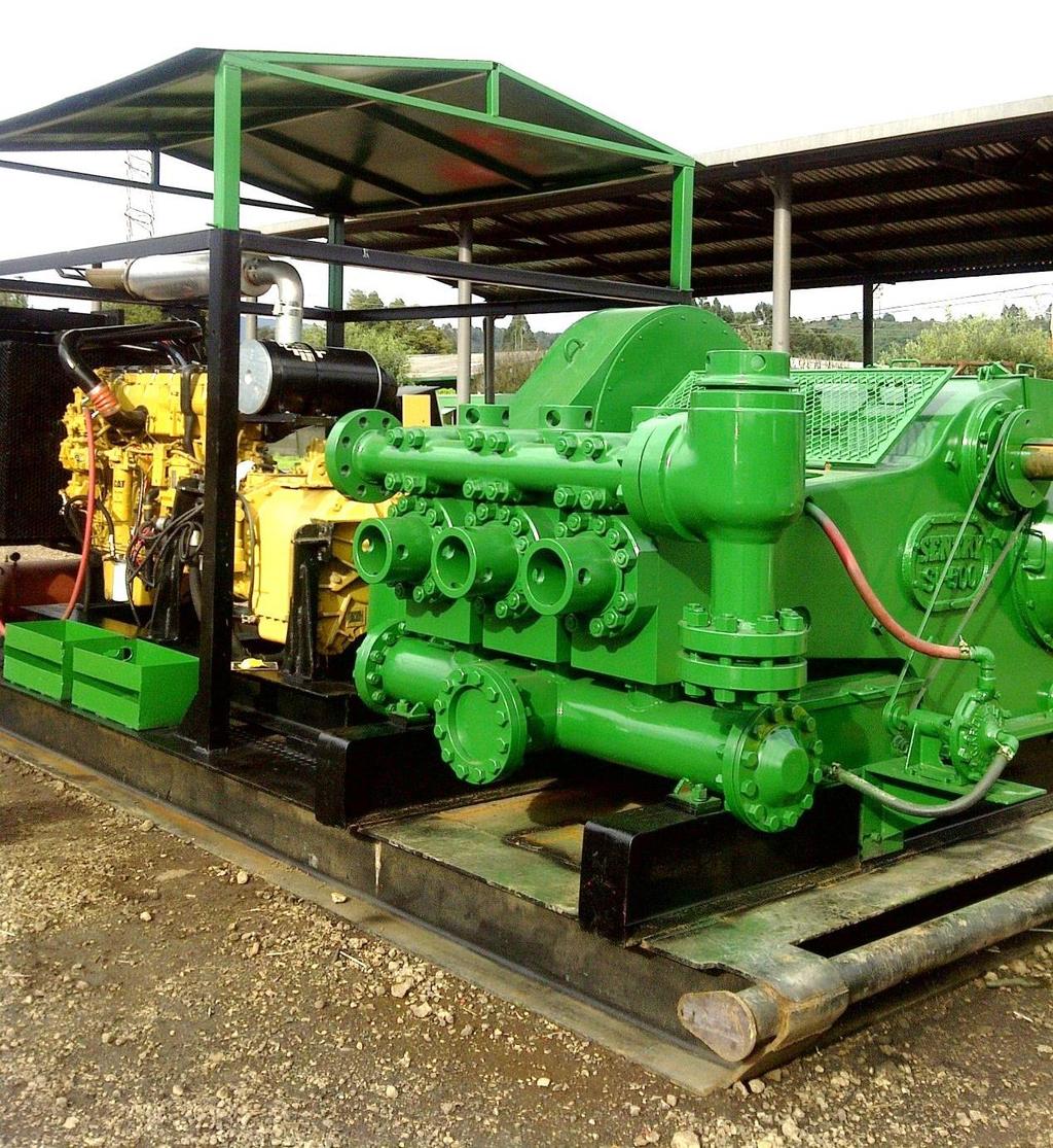 CIRCULATING SYSTEM MUD PUMP Manufacturer Sentry (Continental Emsco) Reference Sentry SI 500 (CE F-500) Liners