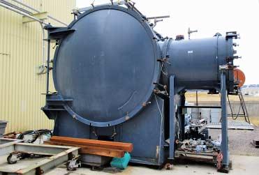 ) Vacuum Chamber; Components and Controls, Never Installed, Was Designed to Dispose of Ammunition, (3) 5 x 5 x 2