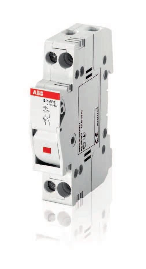 Choosing the best ABB experience sets a new leading-edge performance standard Tip-top performance E 90 fuseholders can be used in any applications where you need to ensure electrical protection,