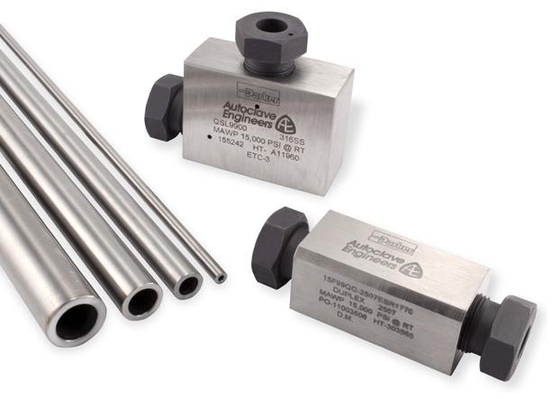 Fittings and Tubing: QS Series Compression Sleeve Pressures to psi (1034 bar) Since 1945 Parker utoclave Engineers has designed and built premium quality valves, fittings and tubing.