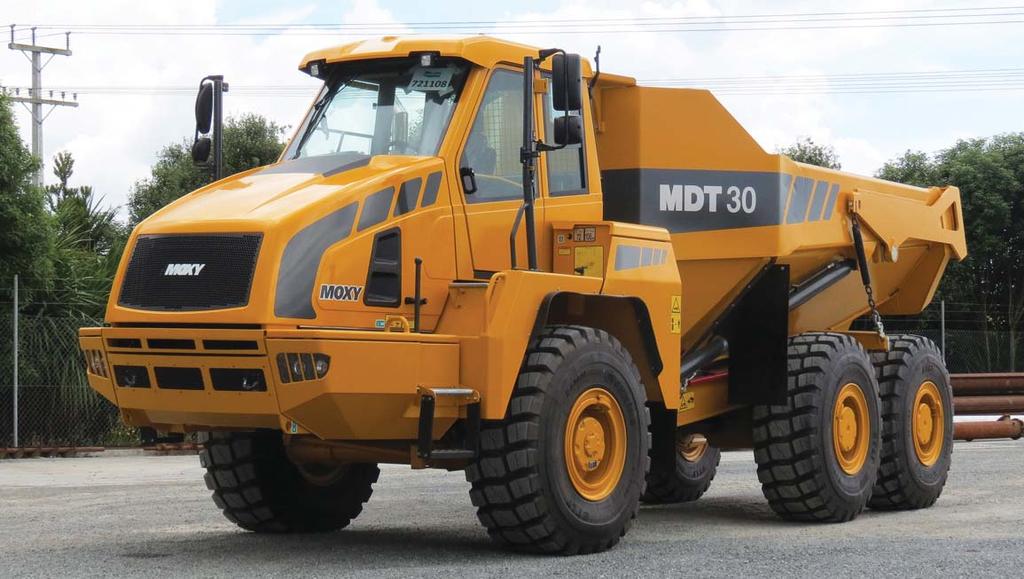 MOXY DELIVERS FOR KIWI OPERATORS New and existing Moxy Articulated Dump Truck (ADT) owners can expect to see on-going Zealand.