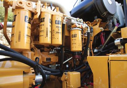 Serviceability More time on production. Long Service Intervals Long engine oil change and hydraulic oil change intervals lower maintenance costs and downtime.
