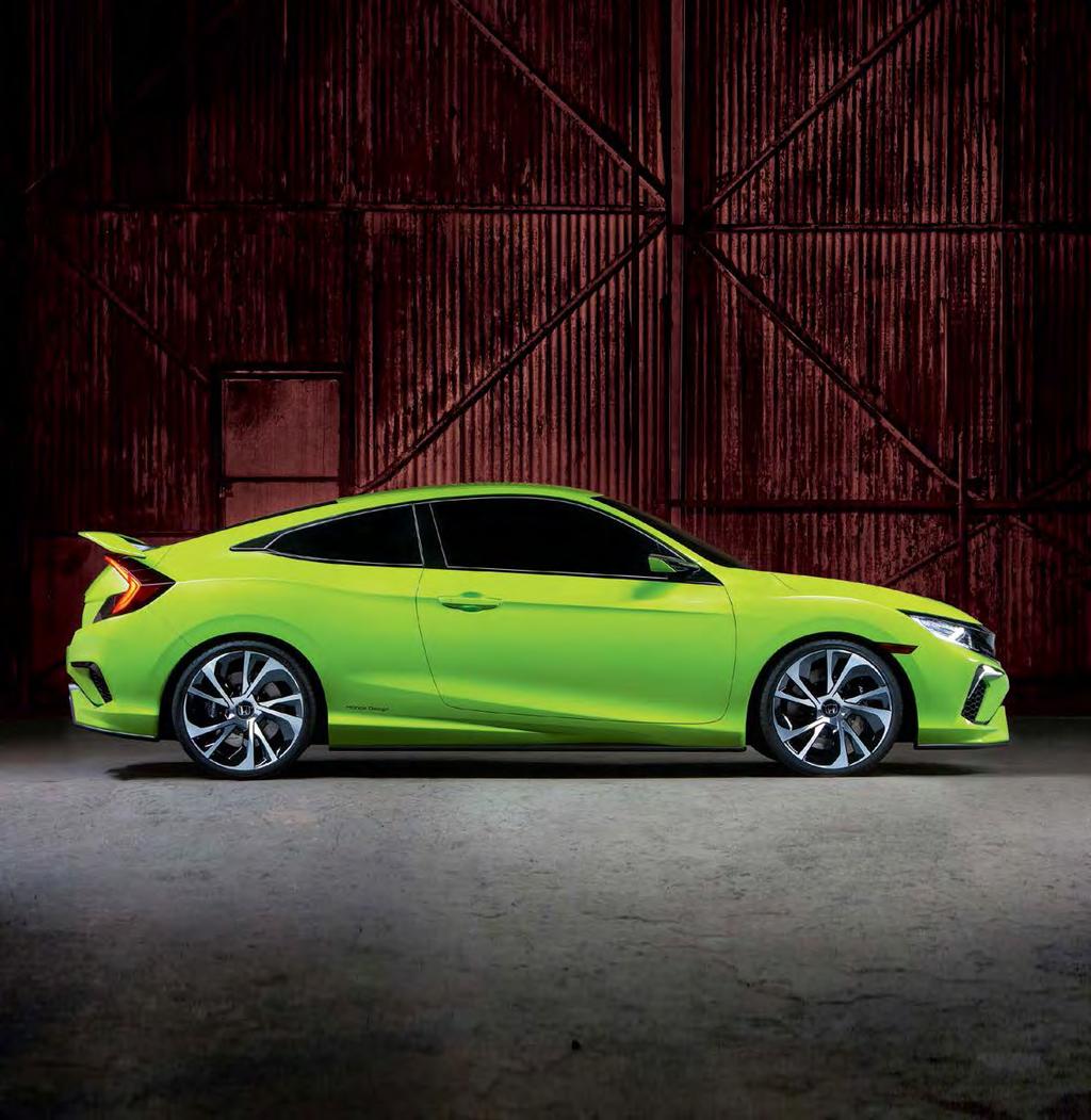 EFFICIENCY The Civic earned an impressive 42-mpg highway rating,* thanks to reduced weight, direct injection engine technology and an efficient continuously variable