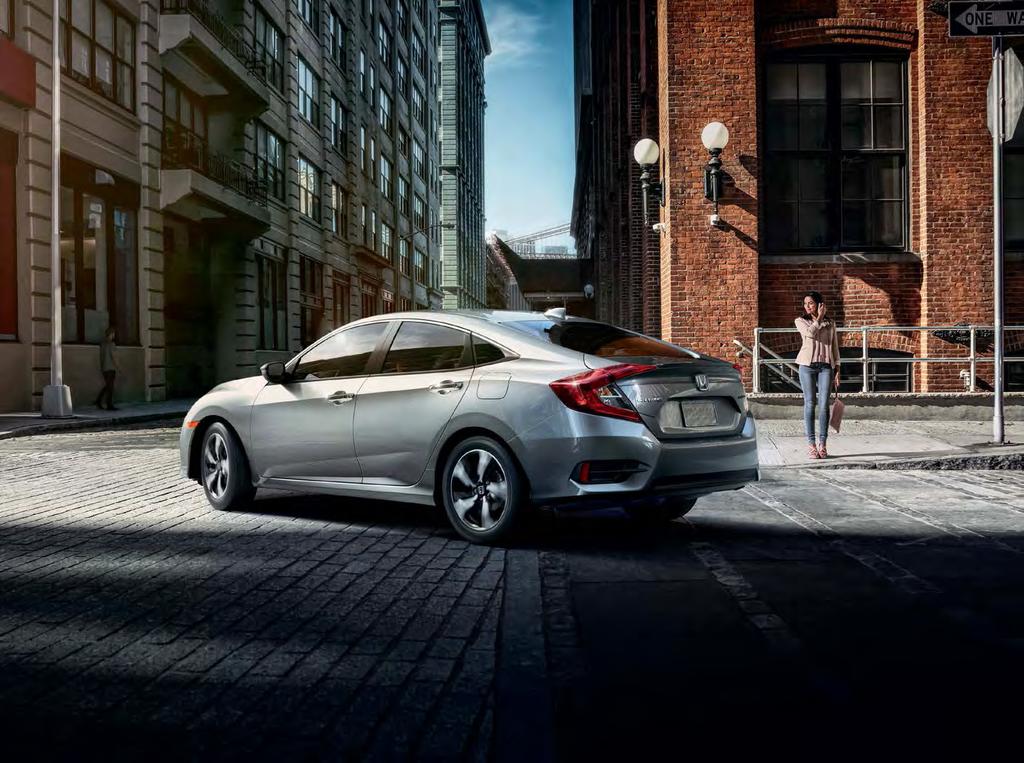 Every Civic is equipped with advanced safety features designed to help protect you and your passengers, mile after mile.