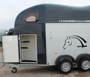 1 horse 1/2 trailer Reinforced fiberglass
