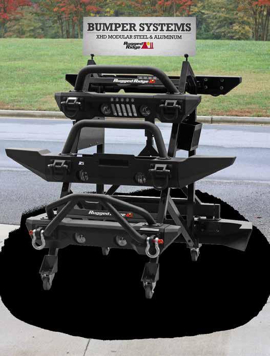 Rugged Ridge has created a series of modular bumpers that allows your customers to not only pick and choose how their bumpers will look, but they can continuously customize them over and over without