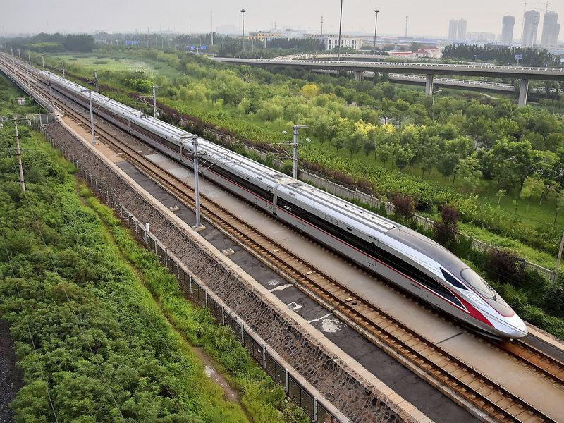 train Shanghai-Beijing Top speed in service