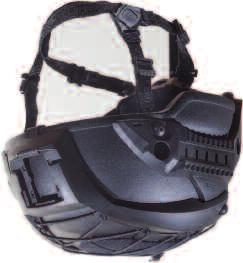 5 On the battlefield, ARCH system Helmets provide : Interface for Picatinny rails