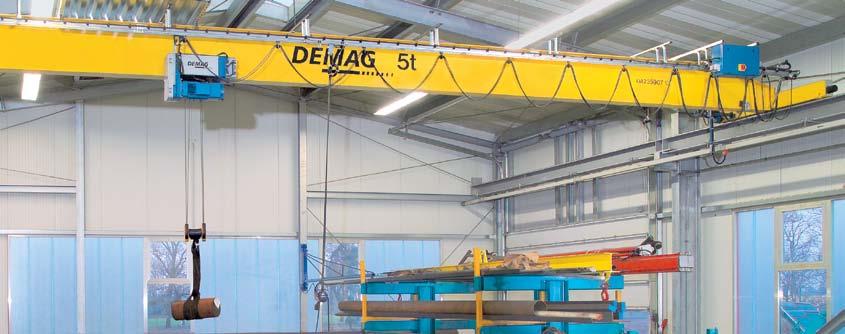 Individual configurations and time-saving assembly Demag crane sets tailored to meet specific needs 39429-3 Demag crane sets are complete, tailored component packages for efficient suspension and