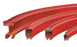 as straight and curved track sections, track switches, turntables, drop sections, etc., have the same uniform joint dimensions.