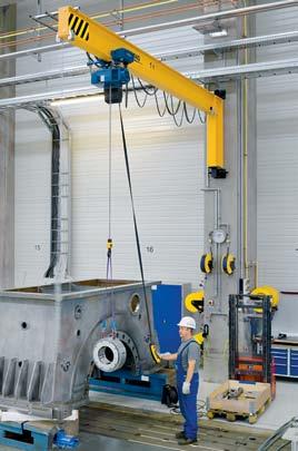 handling equipment cannot be used for structural reasons.