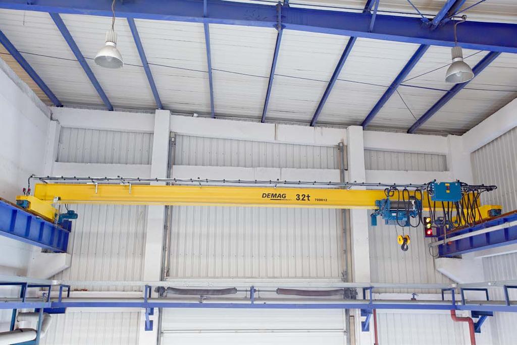 Demag Bas products robust, durable engineering Demag Cranes & Components is a world leader offering solutions for material flow, logistics and industrial drive applications with subsidiaries and