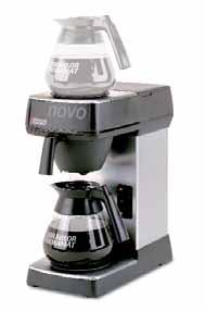 COFFEE MACHINES QUICK FILTERING COFFEE MACHINES WITH DECANTERS NOVO - 30 V /
