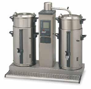 50-60 Hz / 3N~ B-40D - Container right - 400 V / 50-60 Hz / 3N~ B-40I - Container left - 400 V / 50-60 Hz / 3N~ With one brewing system