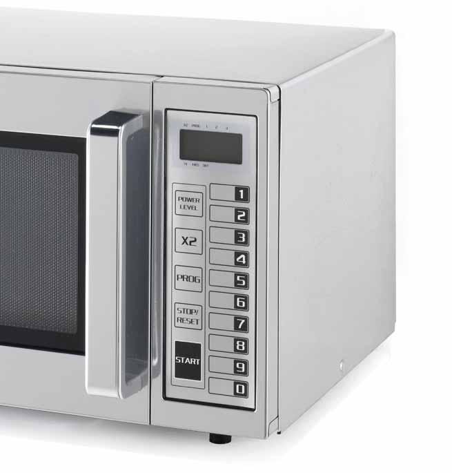 MICROWAVE OVENS RANGE HM-910 HMG-910 HM-1001M HM-1001 HM-1035M HM-1035P STAINLESS STEEL CAVITY STAINLESS STEEL CABINET TURNTABLE FIX CERAMIC BASE MICROWAVE GRILL PROGRAMMABLE TIMER EXTRA-FAST DOUBLE