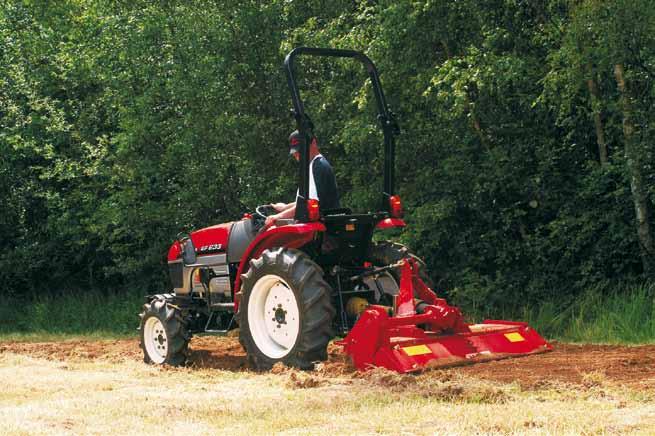 Heavy-duty mower Work with a Wide Range of Implements The