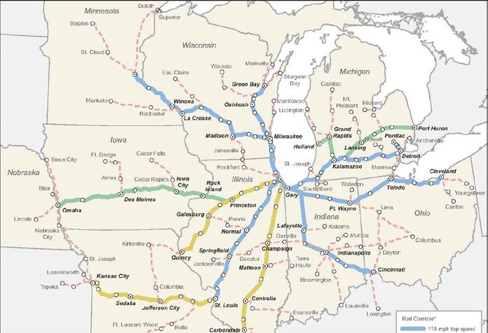 System Connectivity Midwest Regional Rail System Plan Minneapolis- St.