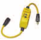 EPower Distribution GFCI Safeway GFCI Commercial Duty 15A Field Attachable Wide range of plug and connector products assures the proper fit for any application Impact resistant nylon housing provides