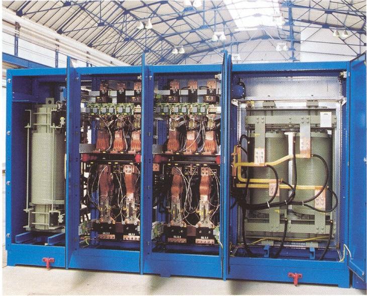 After 30 years of reliable operation these furnaces were upgraded to new converter technology in 2001.