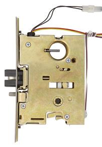 E7500 Electric mortise lock Allegion Connect The electric mortise lock device has all the versatility and advantages of the standard mortise lock device, plus the advantage of being electrically