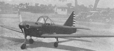 PQ-9 Culver NR-B span: length: engines: 1 Franklin O-300-3 max. speed: 190 mph, 306 km/h (Source: via Flying Machines) The XPQ-9 was ordered in 1941 but subsequently cancelled.