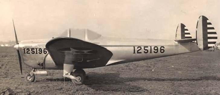 PQ-13 Erco span: 30' 9.14 m length: 20'2", 6.15 m engines: 1 Franklin O-300 max. speed: 112 mph, 179 km/h (Source: USAF) A development of the Ercoupe 415C, the USAAF acquired two XPQ-13s.