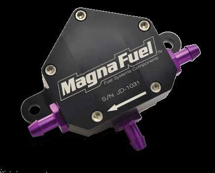 Flow is based on engine vacuum signal Internal design prevents fuel aeration and provides instantaneous compensation for