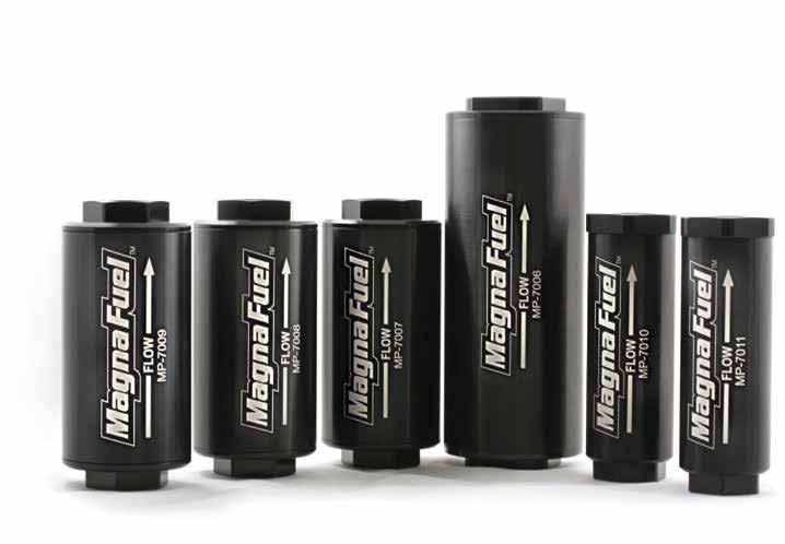MP-7009-BLK MP-7008-BLK MP-7007-BLK MP-7006-BLK MP-7010-BLK MP-7011-BLK Protect expensive components with an inline filter MagnaFuel s custom-machined In-line Fuel Filters keep your carburetor and