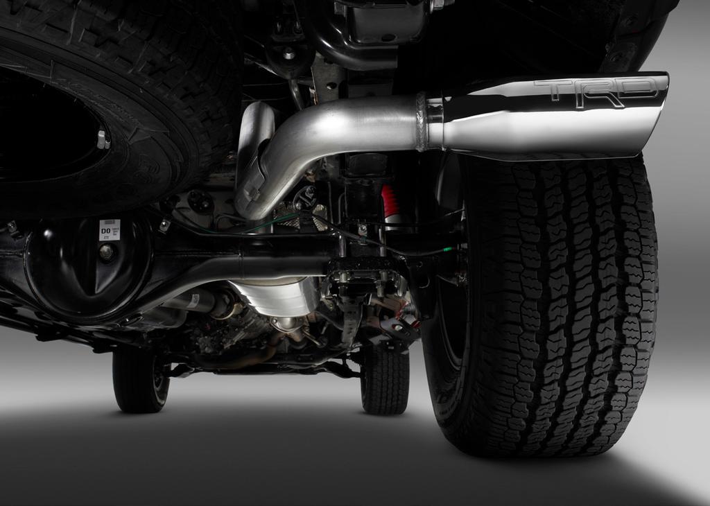 6 /10 TRD Performance Exhaust System Energize the brute within with some deep breathing exercises.