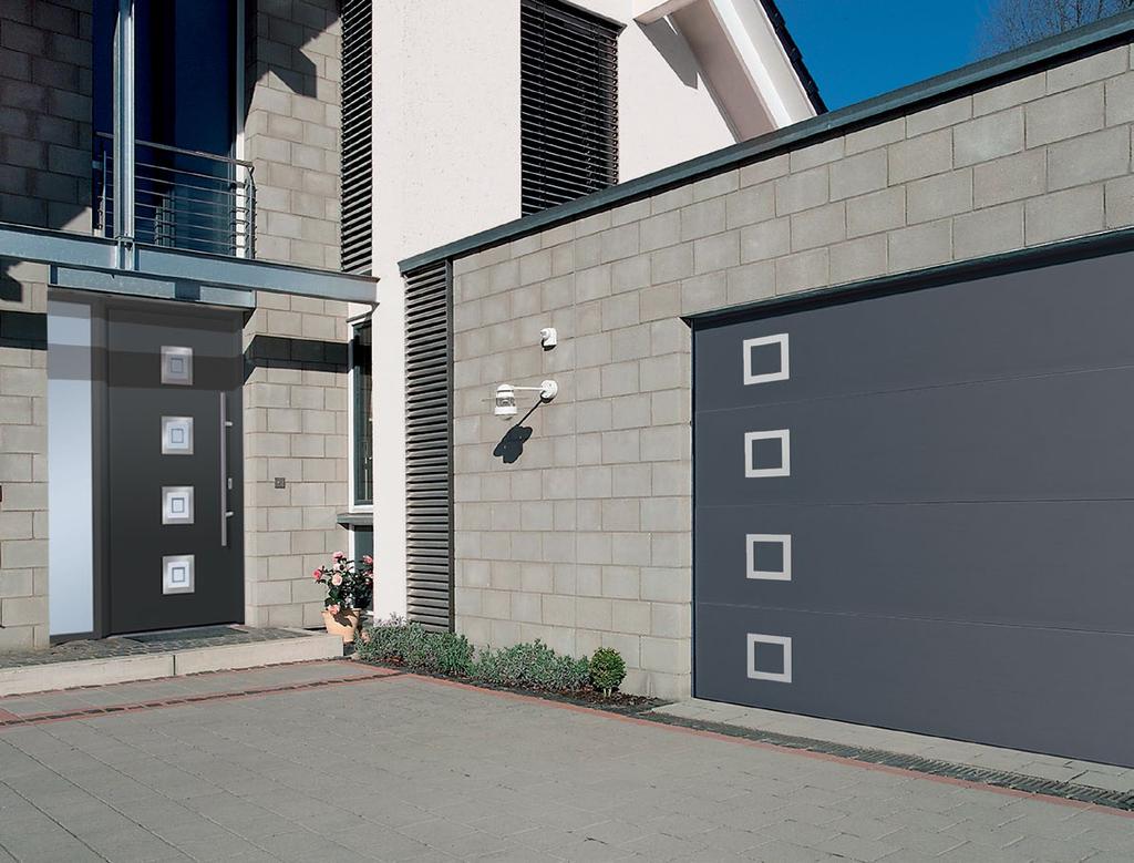The Garador Design Range 101 103 105 100 104 102 Currently there is no affordable solution for stylish garage doors on modern buildings in the UK.