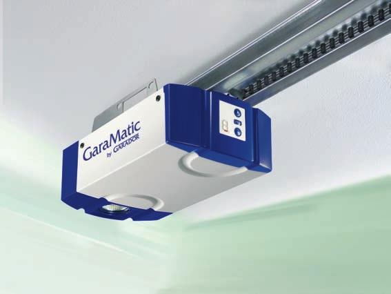 reliable automatic cut-out. An economic and sound solution for the automation of your garage door.