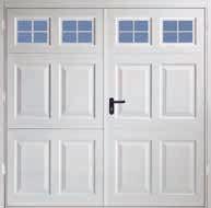 personal access. These doors are fitted with a lever handle inside and out, providing easy access at all times.