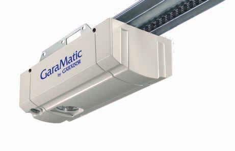 GARADOR Automation Two operator variants Reliable, safe and maintenance-free GaraMatic 20 (Peak force 1000 N) GaraMatic 10 (Peak force 800 N) BS BS 13241 Compliant BS 13241 Compliant The combination