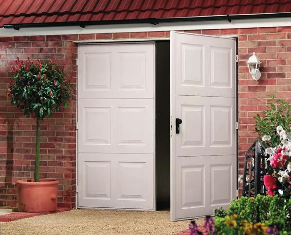 Side-hinged doors come with equal sized leaves, with the