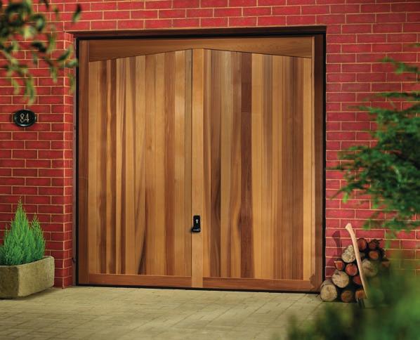 All timber doors are built
