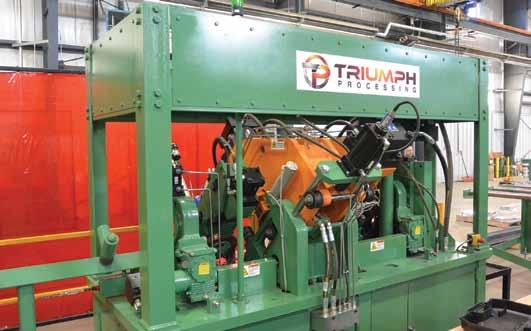 4-Axis 3-Torch Automated Structural Oxy Fuel Burning & Coping System, Model ABCM1250/3D, S/N 1004043, 50 /3 Max./Min.
