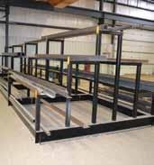 ) Conveyor Crossover Mezzanines Common L-Shape Equipment Mezzanine AIR COMPRESSORS ATLAS COPCO 30-HP Horizontal