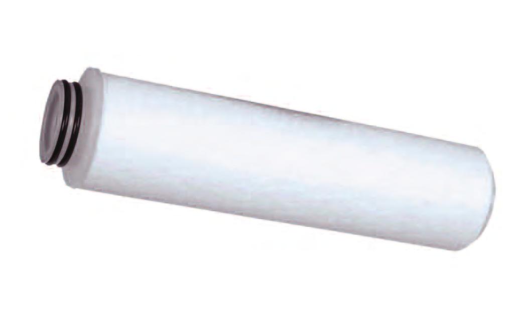 Super-Micron Filter Cartridges Super-Micron absolute rated filter cartridges are typically used to filter process water, medium to low viscosity fluids, and as a prefilter for RO membranes.