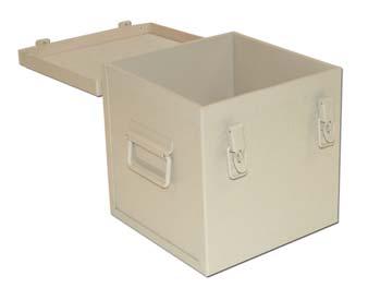 LEAD LINED STORAGE CONTAINER UNIVERSAL 511 T-VIAL SHIELD The Lead Lined Storage Container can be used to store radioactive materials that require lead shielding of 1/8" (0.3 cm) or less.