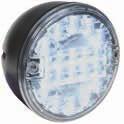 5 E LED Tail lamp Position-, stop- and direction indicator lamp with rubber