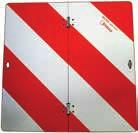 5793 Warning sign, Right Vertical foldable Dimension: Length: 423 mm Width: 423 mm