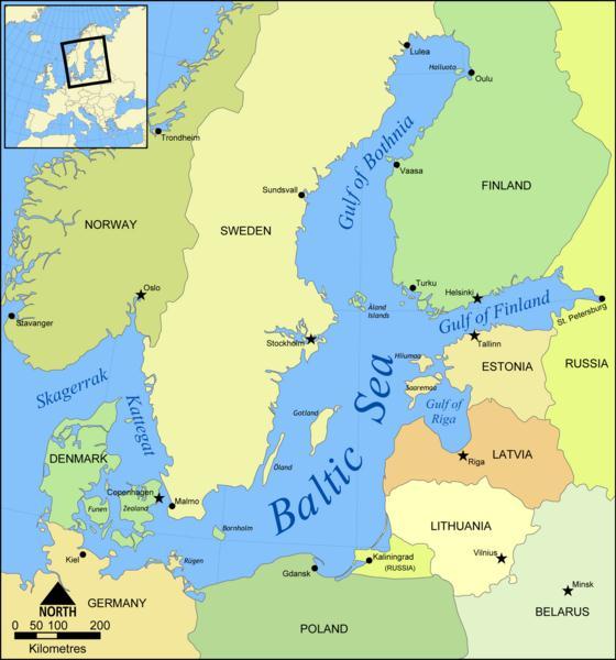 Baltic Sea Nine countries, nine languages.