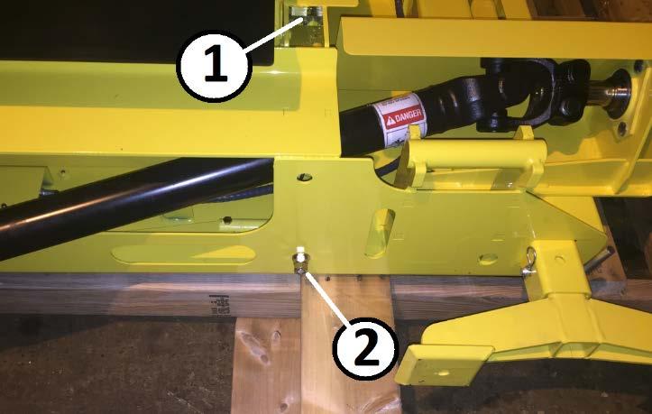 Adjustments Feed Roll Spring Tension The tension of the spring that provides for pressure on the feed roll is adjustable. The feed roll should be retained in a fixed position for most conditions.