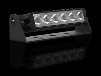 T6 SURFACE MOUNT Focused 40 light spread MOUNTING OPTIONS: The L-bracket is