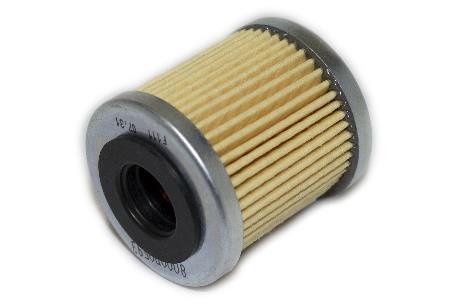 filter; Clean the oil filter cap with compressed air; Inspect the seal (O-ring) and replace if necessary; Install the main oil filter with hole end pointing to inside of the crankcase; Assembly the