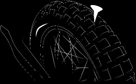 Be aware of specific regulations in your country for minimum tire tread requirements. WHEELS AND TIRES DANGER Replace damaged tires immediately.