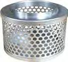 Strainers & Screens Round Hole Strainers Size (in) 1-1/2